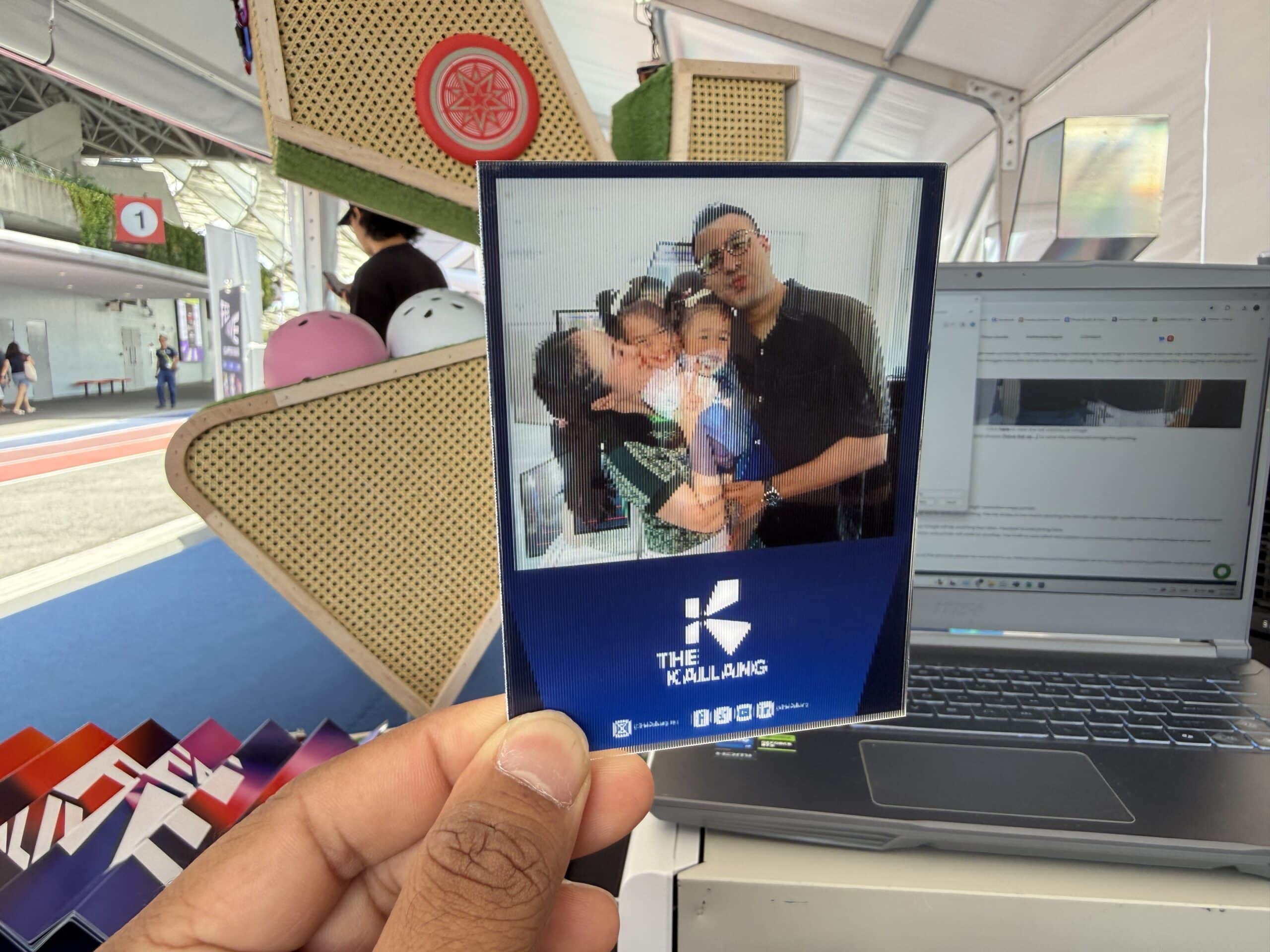 Holographic GIF Booth